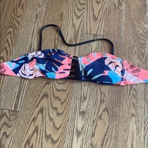 Large pink bathing suit top